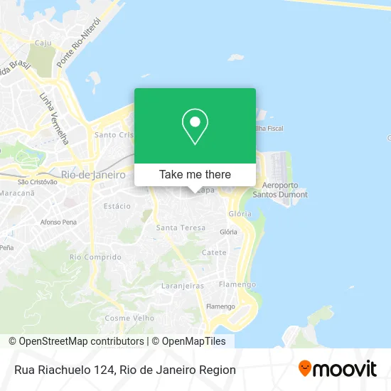 Rua Riachuelo 124 map