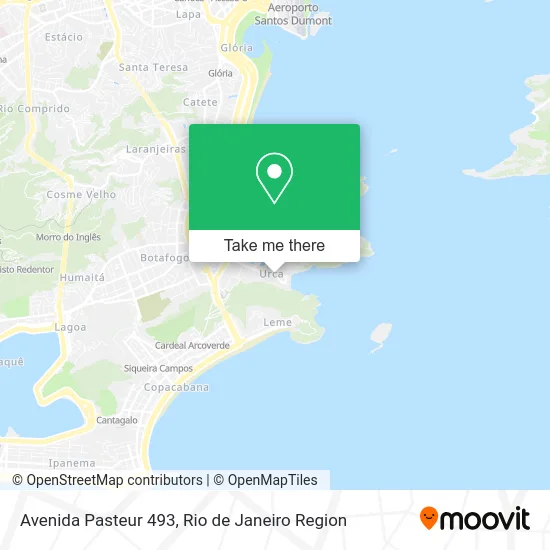 Avenida Pasteur 493 map