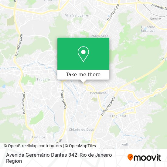 Avenida Geremário Dantas 342 map