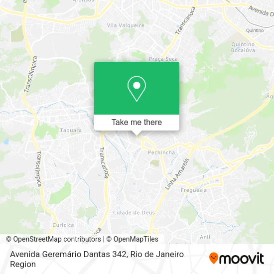 Avenida Geremário Dantas 342 map