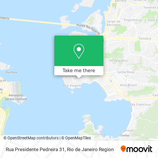 Rua Presidente Pedreira 31 map