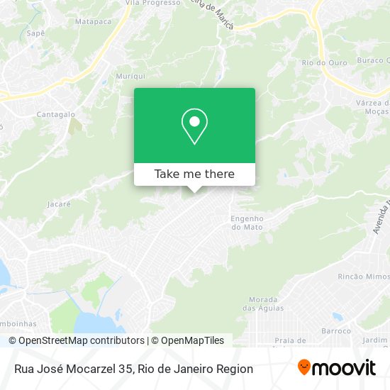 Rua José Mocarzel 35 map