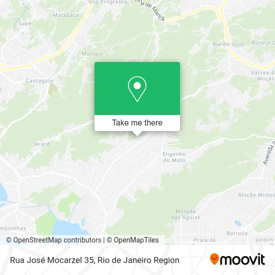 Rua José Mocarzel 35 map