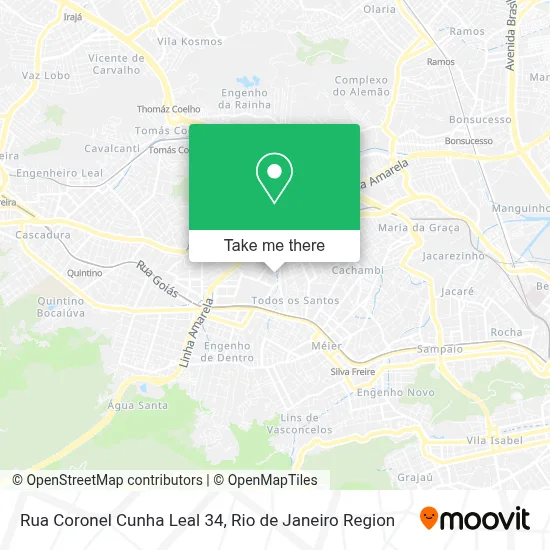 Rua Coronel Cunha Leal 34 map