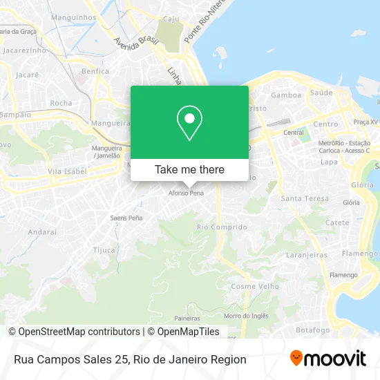 Rua Campos Sales 25 map