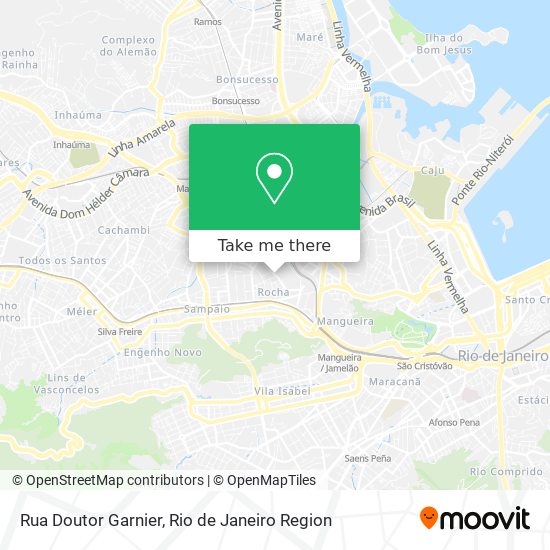 Mapa Rua Doutor Garnier