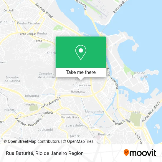 Rua Baturité map