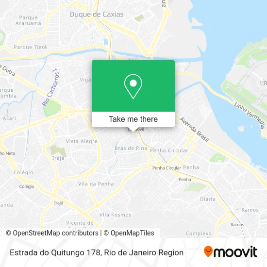 Estrada do Quitungo 178 map