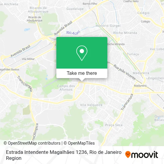 Estrada Intendente Magalhães 1236 map