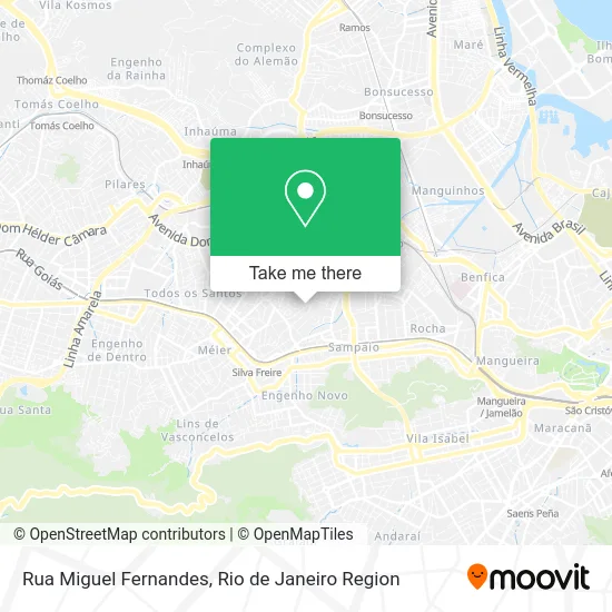 Rua Miguel Fernandes map