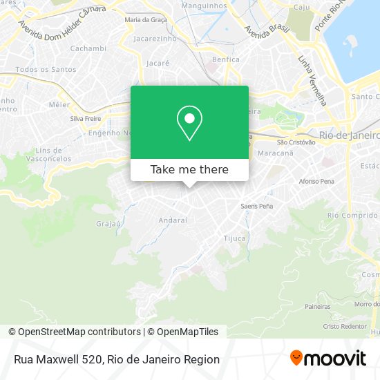 Mapa Rua Maxwell 520