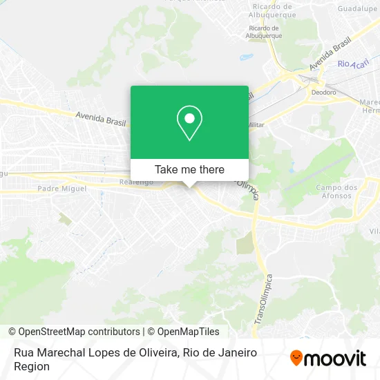 Rua Marechal Lopes de Oliveira map