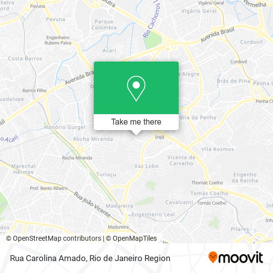 Rua Carolina Amado map
