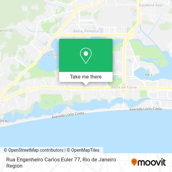 Rua Engenheiro Carlos Euler 77 map