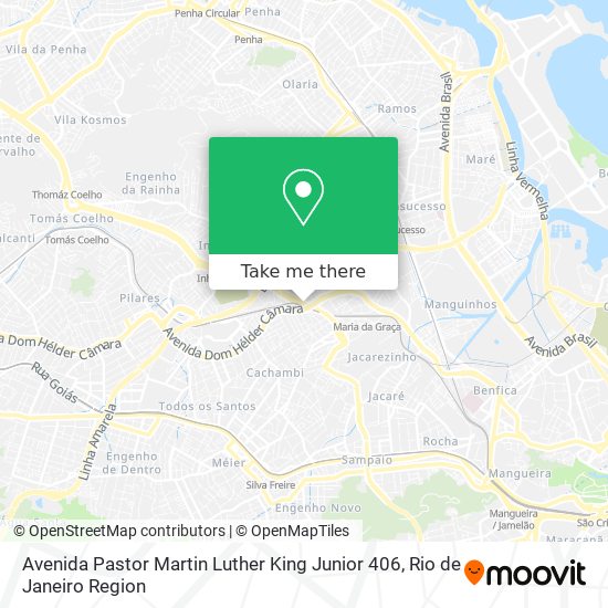 Avenida Pastor Martin Luther King Junior 406 map