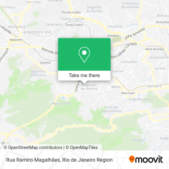 Rua Ramiro Magalhães map