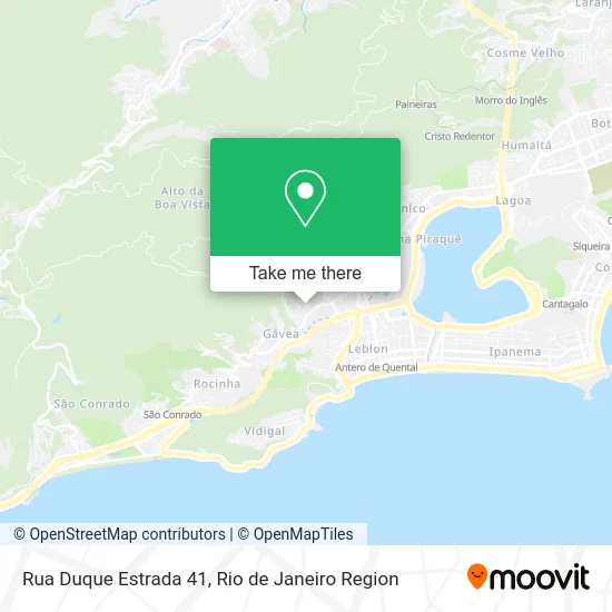 Rua Duque Estrada 41 map