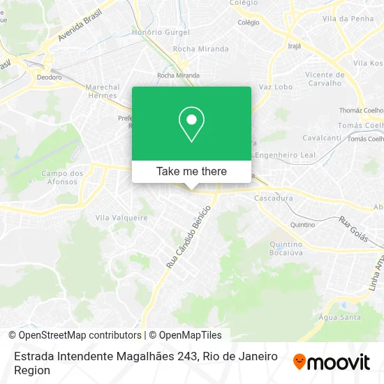 Estrada Intendente Magalhães 243 map