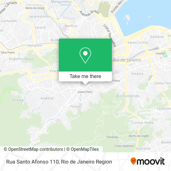 Rua Santo Afonso 110 map