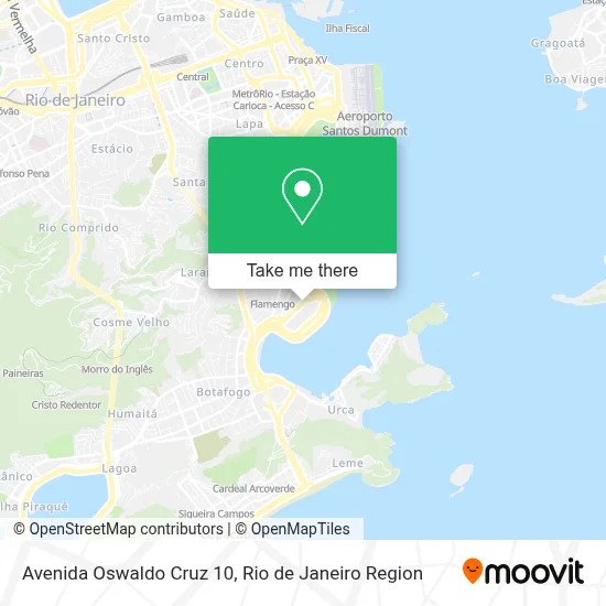 Avenida Oswaldo Cruz 10 map