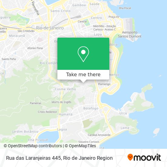 Rua das Laranjeiras 445 map