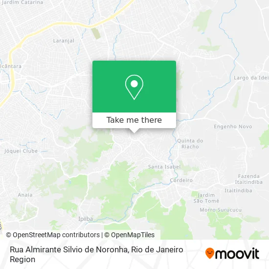 Rua Almirante Silvio de Noronha map