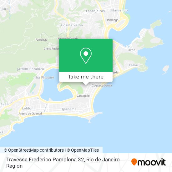 Mapa Travessa Frederico Pamplona 32