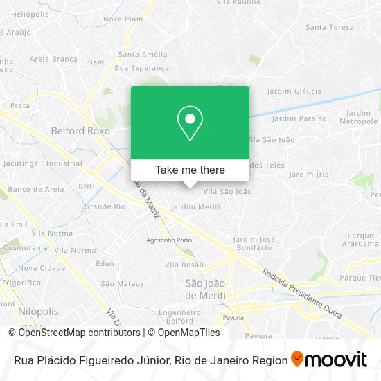 Rua Plácido Figueiredo Júnior map