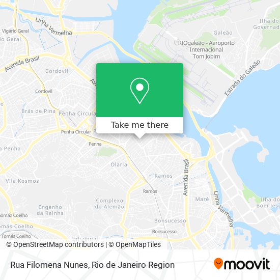 Rua Filomena Nunes map