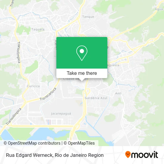 Rua Edgard Werneck map