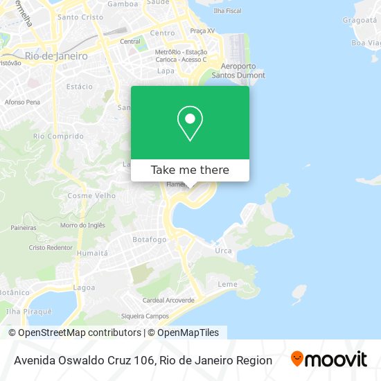 Mapa Avenida Oswaldo Cruz 106
