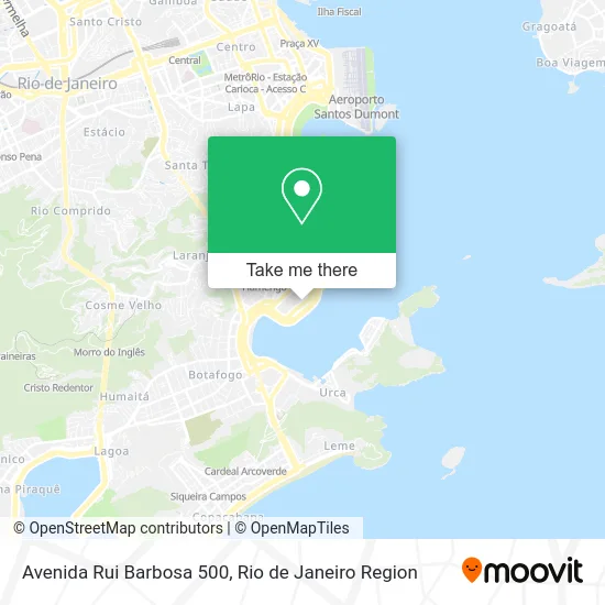 Avenida Rui Barbosa 500 map