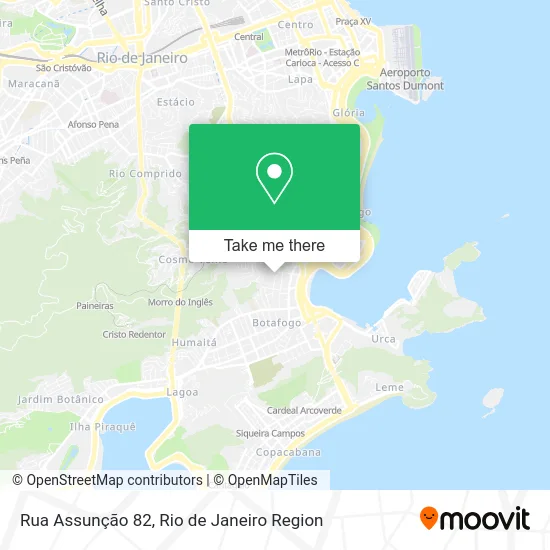 Rua Assunção 82 map