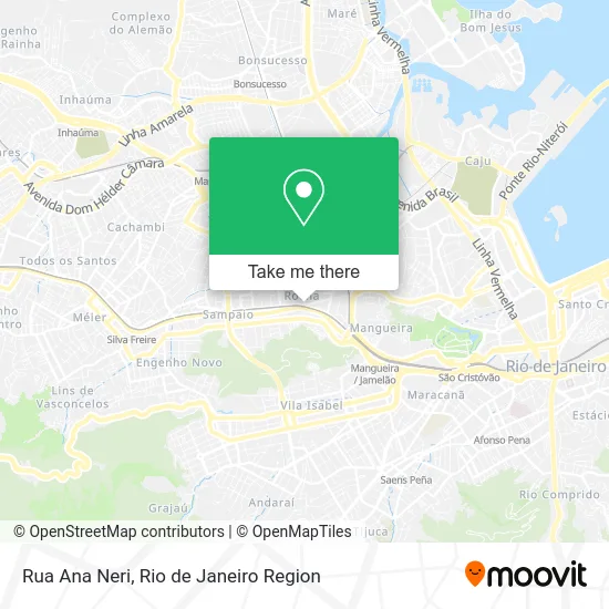 Rua Ana Neri map