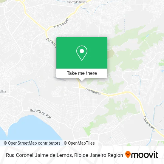 Rua Coronel Jaime de Lemos map