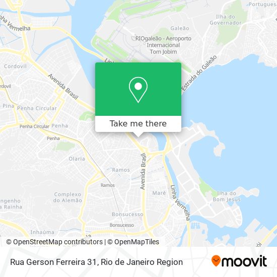 Mapa Rua Gerson Ferreira 31