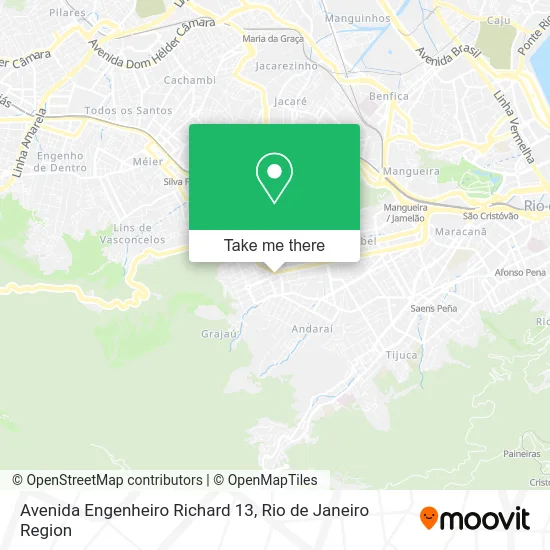 Avenida Engenheiro Richard 13 map