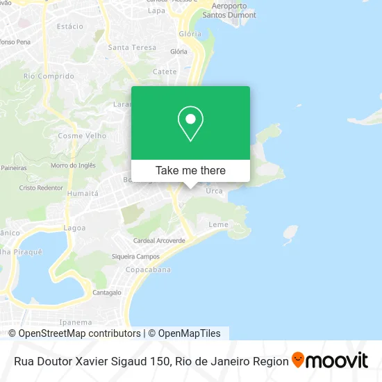 Rua Doutor Xavier Sigaud 150 map