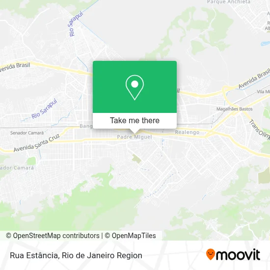 Rua Estância map