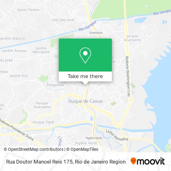 Mapa Rua Doutor Manoel Reis 175