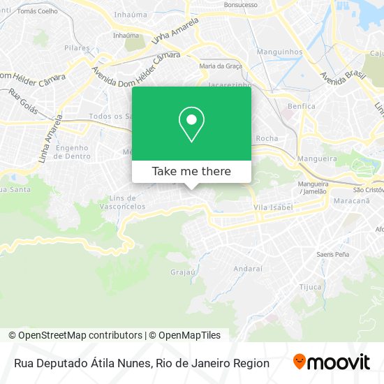 Rua Deputado Átila Nunes map