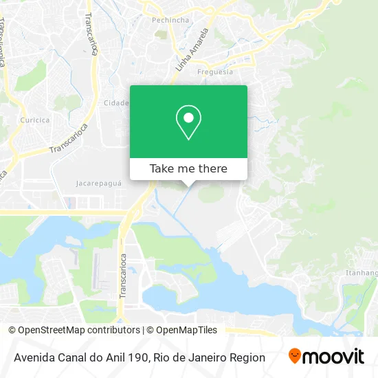 Avenida Canal do Anil 190 map