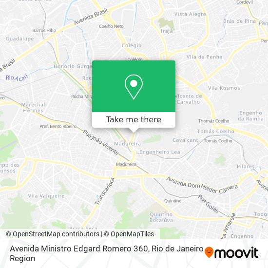 Avenida Ministro Edgard Romero 360 map