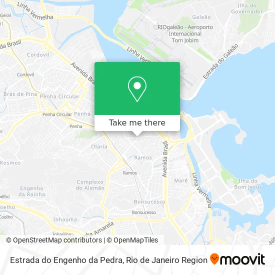 Estrada do Engenho da Pedra map