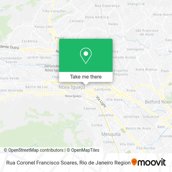 Rua Coronel Francisco Soares map