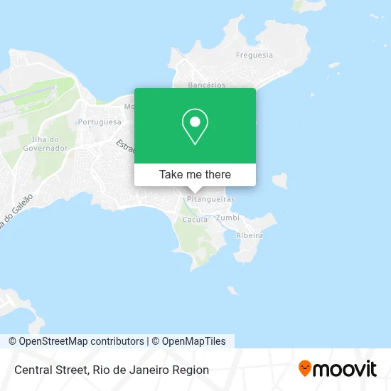 Rua Central map