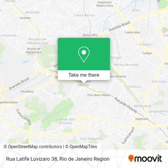 Rua Latife Luvizaro 38 map