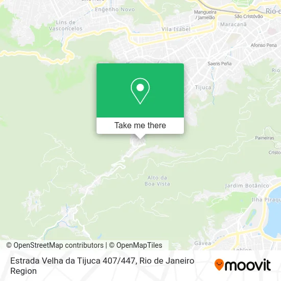 Estrada Velha da Tijuca 407 / 447 map