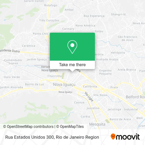 Rua Estados Unidos 300 map