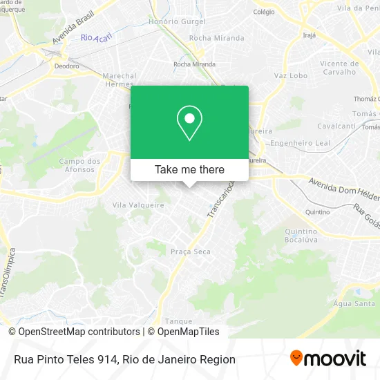 Rua Pinto Teles 914 map